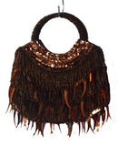 Women's Handbags - Hand Bags From Beads And Sequins