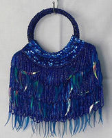 Women's Handbags - Hand Bags From Beads And Sequins
