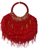 Women's Handbags - Hand Bags From Beads And Sequins