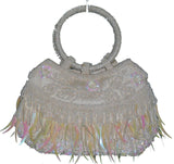 Women's Handbags - Hand Bags From Beads And Sequins Colourful