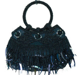 Women's Handbags - Hand Bags From Beads And Sequins Colourful