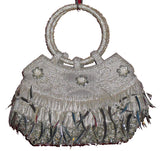 Women's Handbags - Hand Bags From Beads And Sequins Colourful