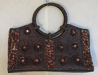 Women's Handbags - Large Hand Bags From Beads And Sequins,