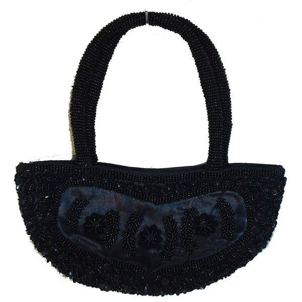 Women's Handbags - Top Handle Hand Bags From Beads And Sequins,