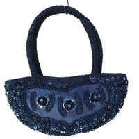 Women's Handbags - Top Handle Hand Bags From Beads And Sequins,