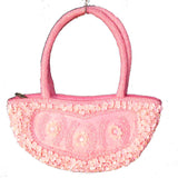 Women's Handbags - Top Handle Hand Bags From Beads And Sequins,
