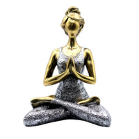 yoga lady silver